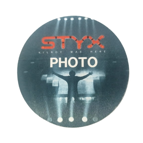 Styx Kilroy Was Here Tour 1983 Backstage Pass OTTO