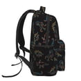 thumbnail image 3 of Disketp Neon Dinosaur Mochila Estampada para Hombre y Mujer – Mochila Ligera Clásica con Múltiples Bolsillos para Universidad, Trabajo y Viajes-One Size, 3 of 5