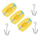 thumbnail image 1 of 3 Pz Bolsa De Lavado Para Zapatos Rejilla Lavadora Universal Xtellar amarillo, 1 of 1