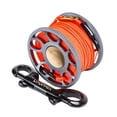thumbnail image 1 of koolsoo Scuba Diving Reel Dive Reel Compact Snorkeling Attachment Effortless Smooth Line Release Diving Finger Spool Scuba Spool gray, 1 of 9