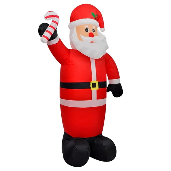 Navidad inflable VidaXL de Papá Noel con LED de 360 cm