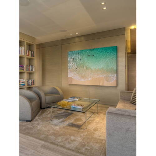 Marmont Hill "Splash Near Shore" Painting Print on Wrapped Canvas