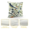 thumbnail image 4 of JEUXUS  Decorative Throw Pillow Covers, Modern Double-Side Design Cushion Cases, Blue Birds Pattern Toss Pillow Covers for Bedroom Living Room Couch Sofa Holiday Decor, 4 of 5