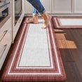 thumbnail image 1 of Alfombrillas antifatiga KIMODE Christmas Farmhouse Red, 1 of 9