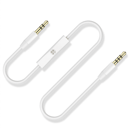 1.2M Jack 3.5mm Audio Cable Car AUX Cable Headphone Extension Code for Phone MP3 Car Headset Speaker White