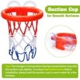 thumbnail image 2 of Organizador de juguetes de baño para bañera, soporte de malla colgante para juguetes con ventosa, almacenamiento de juguetes para bañera, almacenamiento de juguetes para bebés en el baño, 14,56 pulg, 2 of 5