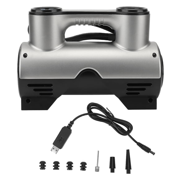 Versatile Tire Guardian, Portable Electric Air Pump with Quick Inflate Feature for Your On-The-Go Needs, Smart LED Digital Display Pump Ensuring