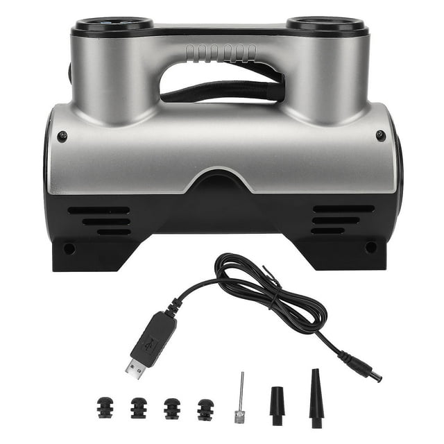 Versatile Tire Guardian, Portable Electric Air Pump with Quick Inflate Feature for Your On-The-Go Needs, Smart LED Digital Display Pump Ensuring