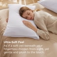thumbnail image 2 of Juego de 2 Fundas de Almohada Bedsure Blancas 51x66 cm Microfibra, 2 of 8