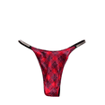 thumbnail image 2 of Victoria's Secret Shine Rhinestone Brazilian Panty Red Plaid Size Medium NWT, 2 of 2