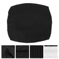 thumbnail image 6 of Pawsdot Simple Black Polyester Piano Stool Cover Attractive and Easy to Use, 6 of 8