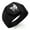 Black, variant on Stainless Steel Hades Greek God of Underworld Engraved Hexagon Crest Flat Top Biker Style Polished Ring