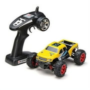 FMT 1/24 2.4GHz High Speed 4WD Off Road Racer Truck Car 4x4 CoCo 4WD RC 25MPH+ RTR RC (Color: Yellow)