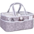 thumbnail image 3 of Trend Lab Caddie de Rangement Gris Cercles, 3 of 4