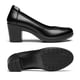 thumbnail image 4 of DREAM PAIRS Zapatos de Tacón Bajo con Puntera Cerrada Gruesa para Mujer, 4 of 5