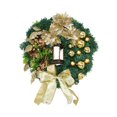 thumbnail image 1 of Artificial Garland Plant Rattan Christmas Jesus Wreath Window Decoration Image Circle Wall Door Hanging, 1 of 13