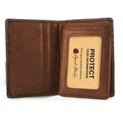 Osgoode Marley Distressed RFID ID Flipfold Wallet 1309