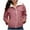 Pink, variant on Sakmal Barn Coats Womens Corduroy Pink Fleece Jacket Trendy Women Jackets Fall S