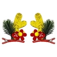 thumbnail image 2 of Home Decoration New Christmas Party Hair Clips Festive Decoration Gifts Style Clips With Bows And Bells Perfect Holiday Accessory For Enhancing Christmas Spirit, 2 of 5