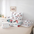 thumbnail image 6 of Homewish Kawaii Antarctic Penguin Twin Bedding Sets 7-Piece, Cartoon Winter Animal Bedding Comforter Set, Teens Kids Boys Girls Reversible Sheet Sets, Luxury Bedroom Decor, 6 of 8