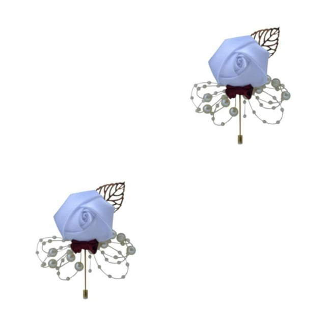 Guardoinrt Modern Minimalist Brooch Pin Unique And Fashionable Statement Piece Stylish Versatile Flower Brooch bleach 2Set