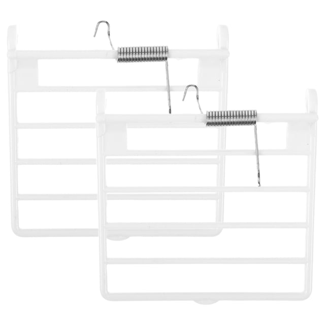 KAKOWELY 2pcs Bird Cage Accessories Bird Cage Door Replacement Bird Cage Door Parts Bird Cage Door Spring Bird Cage Door Replacing Bird Cage Door Assembly,2.76X"X2.76"X0.59"