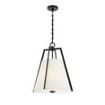 thumbnail image 3 of Mansfield 3-Light Pendant in Matte Black, 3 of 6