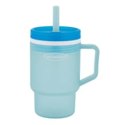 Infantino My 1st Tumbler – Adorable 10 oz. Training Cup with Toddler-Friendly Straw and Handle, Moody Blue