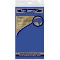 thumbnail image 2 of Party Essentials Heavy Duty Plastic Table Cover, 54 x 108, Royal Blue, 2 of 4