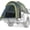 Green(5.5-5.8 Ft, Fiberglass Rod, variant on JOYTUTUS Portable Pickup Truck Tent with Rainfly 5ft, Waterproof PU2000mm Double Layer for 2 Person,Green, Aluminum Pole