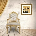 thumbnail image 3 of Persillon, Francoise 26x26 Gold Ornate Wood Framed with Double Matting Museum Art Print Titled - Dialogue, 3 of 4