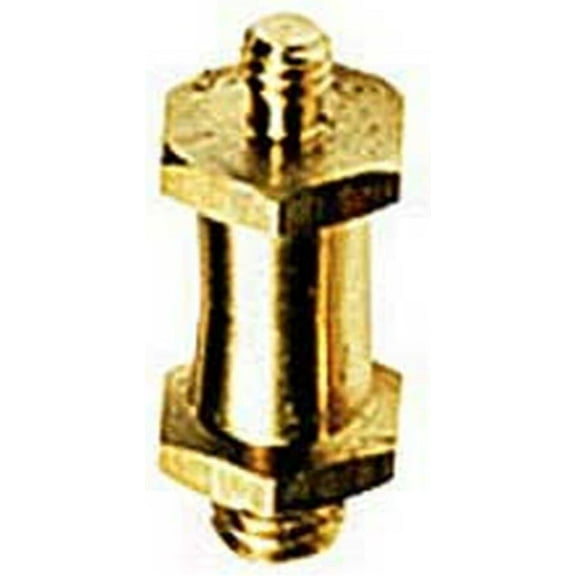 Promaster 5556 Short Brass Stud 1/4-20  male to 3/8 male