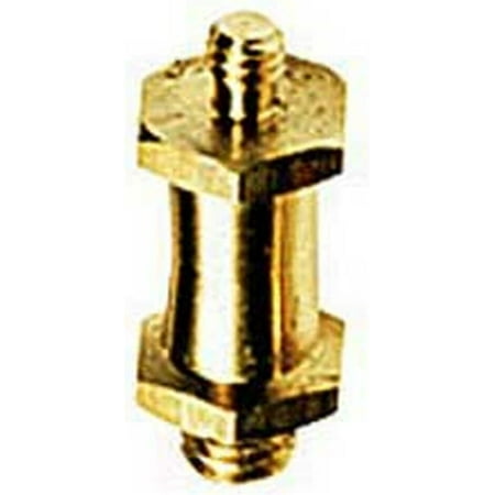 Promaster 5556 Short Brass Stud 1/4-20 male to 3/8 male