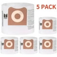 thumbnail image 2 of CSYANXING 5 Pack Vacuum Cleaner Bags for Rigid 3-4.5 Gallon Wet Dry Vacs VF3501 23738 Direct Replacement Easy Install Great Quality, 2 of 11