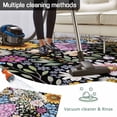 thumbnail image 5 of Sunflower Outdoor Rug for Patio/Deck/Porch, Non-Slip Large Area Rug 4 x 6 Ft, Colorful Flowers Summer Botanical Indoor Outdoor Rugs Washable Area Rugs, Reversible Camping Rug Carpet Runner, 5 of 8