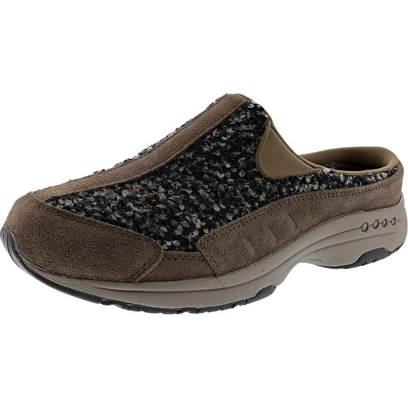 Easy Spirit Traveltime Chaussures à Enfiler pour Femmes 8.5 BM US Taupe Foncé-Multi