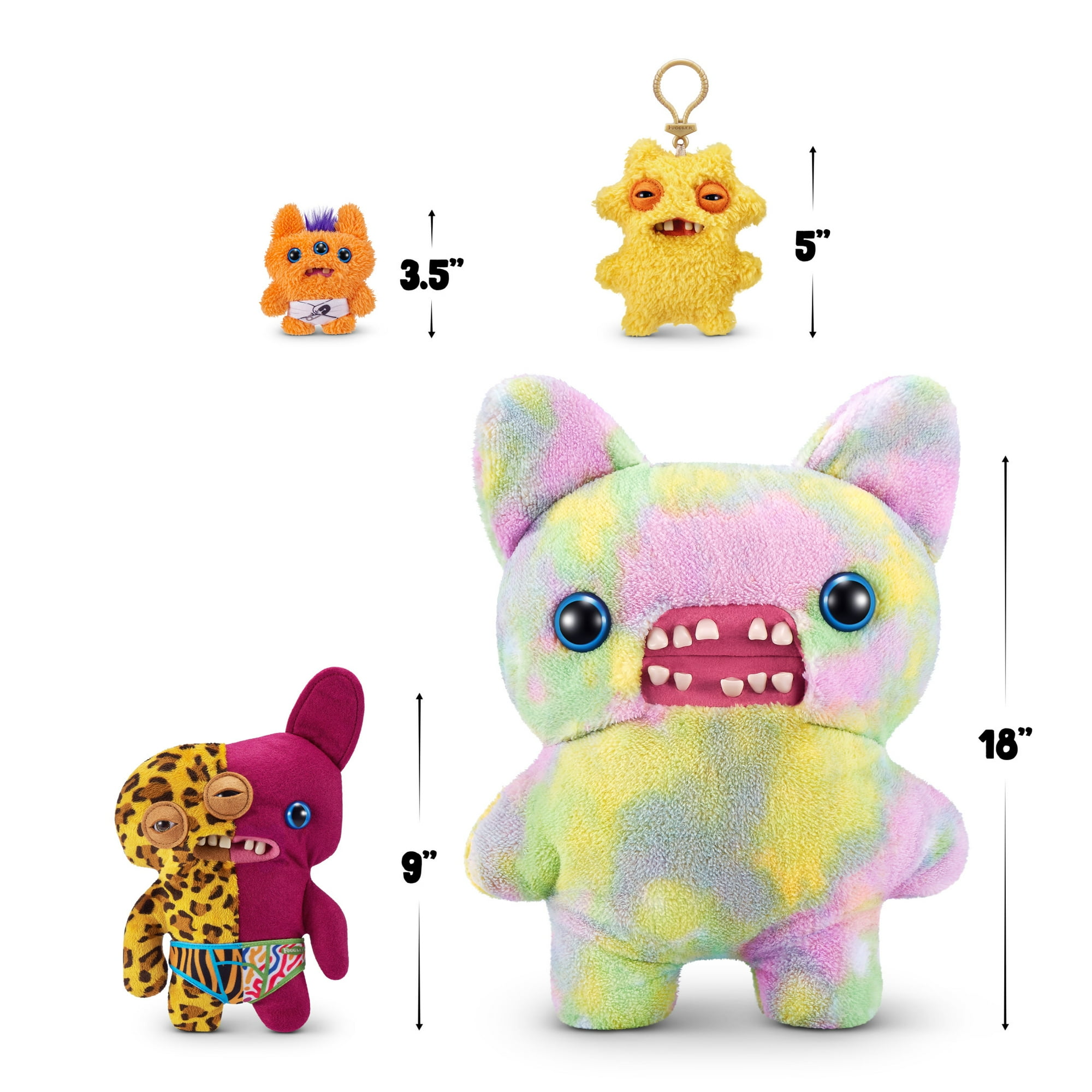 Fuggler Misfit Monsters 9-inch Series 1 (Annoyed-o - Leopard
