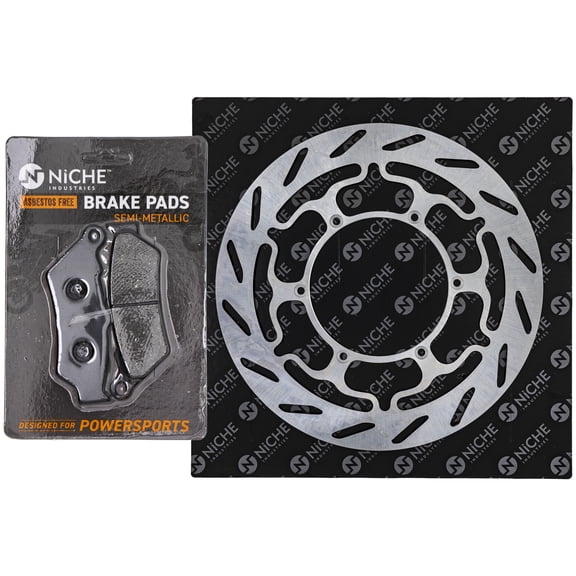 Niche Rear Right Brake Rotor Pad Kit for Suzuki Bandit 1200 Motorcycle MK1007249