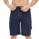 thumbnail image 2 of Pantalones Cortos para Hombre de Cintura Elástica con Bolsillos Pantalones de Verano Casuales de Color Sólido, Poliéster Ligero de Moda para la Playa, la Natación Y el Uso Diario, 2 of 6