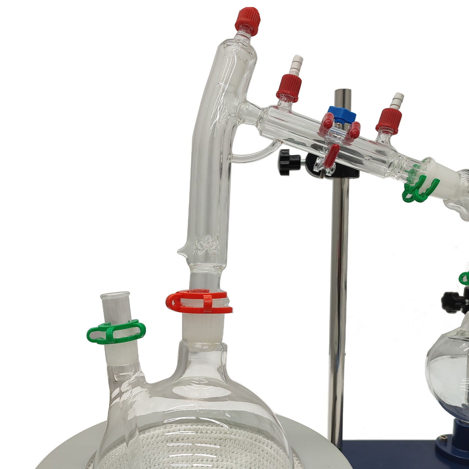Short Range Molecular Lab Distiller Apparatus Match with Vacuum Pump and Chiller