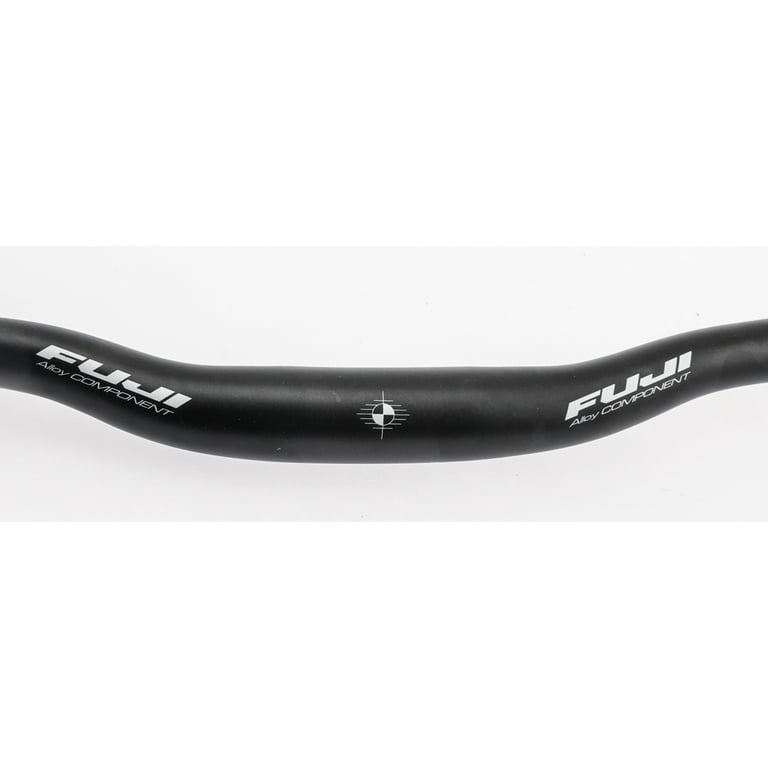 Fuji Alloy 31.8mm x 650mm Mountain Bike Riser Handlebars Black NEW