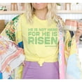 thumbnail image 6 of HE IS NOT HERE FOR HE IS RISEN MATTHEW 28 6 Graphic Plus Short sleeve T-Shirt, 6 of 7