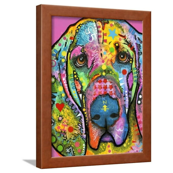Bloodhound, Animals Framed Art Print Wall Art by Dean Russo Sold by Art.Com