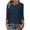 Navy, variant on Wlynlyn Long Sleeve Shirts for Women Causal Dressy Crew Neck Work T-Shirts Solid Color Comfy Plain Blouses