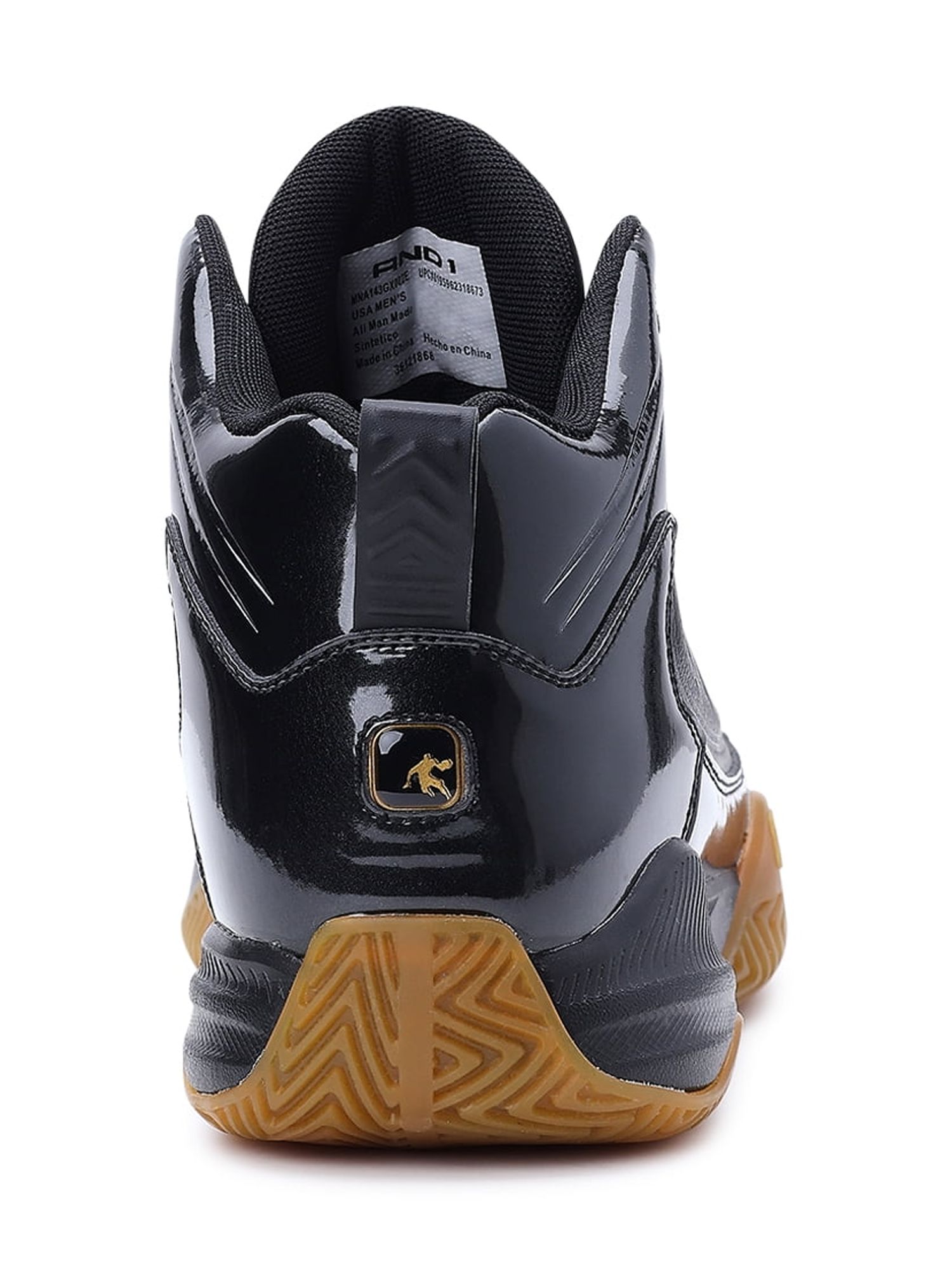 AND1 Men's Backcut Basketball High-Top Shoes photo 4