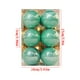 thumbnail image 3 of Decoraciones Del Árbol de Navidad 1 Caja de 12 Set de Bolas de Navidad, Pantalla de la Vitrina Del Árbol de Navidad, Colgante de la Decoración Del Centro Comercial 5cm Ornamentos Del Árbol de Navidad, 3 of 3