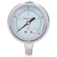 thumbnail image 1 of Vacuum Pressure Meter, 1/4in NPT Pressure Gauge Stable Performance  For Chemical Industry 0-16Mpa, 1 of 8