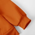 thumbnail image 5 of GiLiling Girls Hoodie, Trendy Cute Hooded Sweatshirt with Pocket, Baggy Kids Pullover Long Sleeve Hoody (Orange, 15-16 Years), 5 of 8