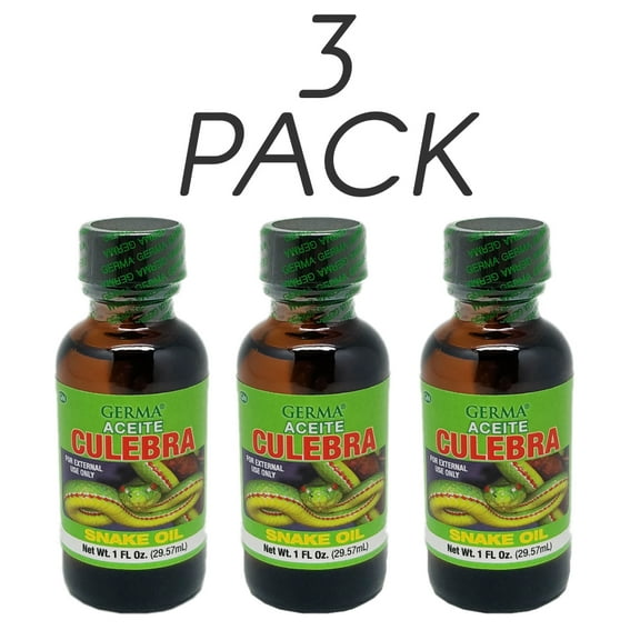 Germa Snake Oil. Natural Anti Inflammatory. Multi-Use. 1 oz. Pack of 3