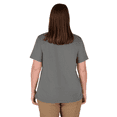thumbnail image 4 of Milwaukee Tool Women's GRIDIRON Pocket T-Shirt - Short Sleeve -  Gray -  S, 4 of 12